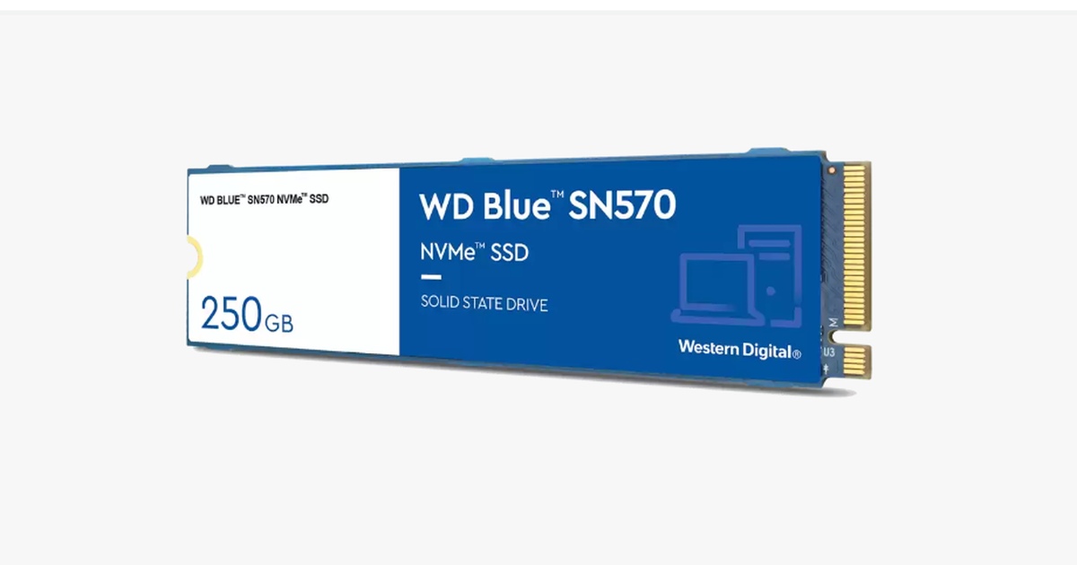 Western Digital Blue SN570 NVMe SSD Launched In 250GB, 500GB, 1TB ...