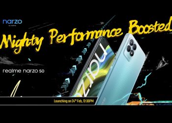Realme Narzo 50 Teaser
