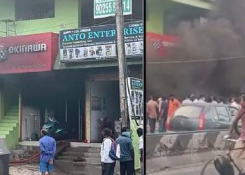 Okinawa Showroom Fire