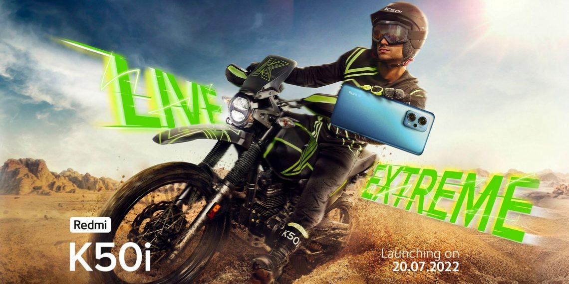 Xiaomi Redmi K50i Launch Teaser