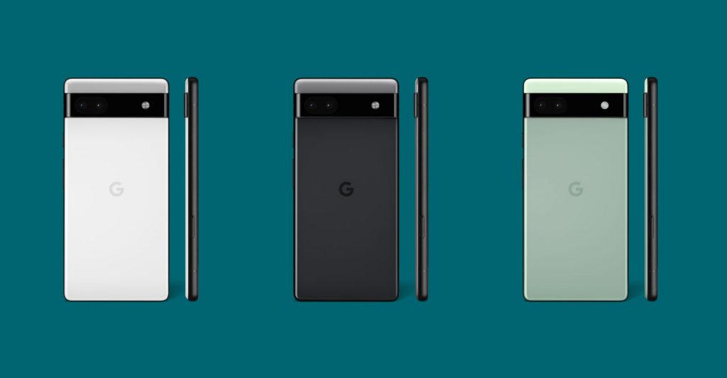 Google Pixel 6A Colour Options