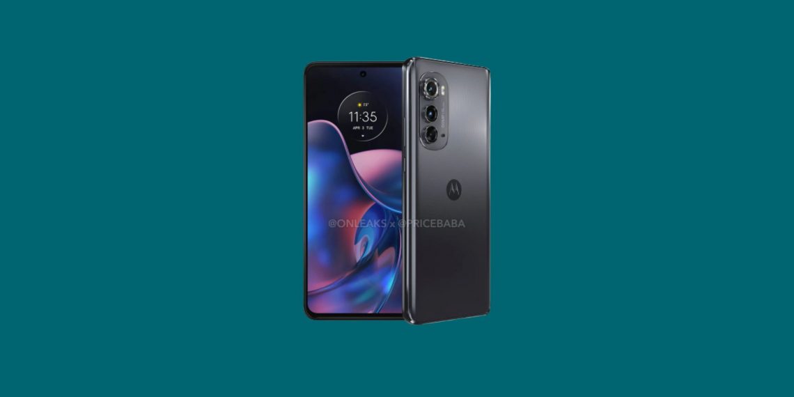 Motorola Moto Edge 2022 Render OnSiteGo
