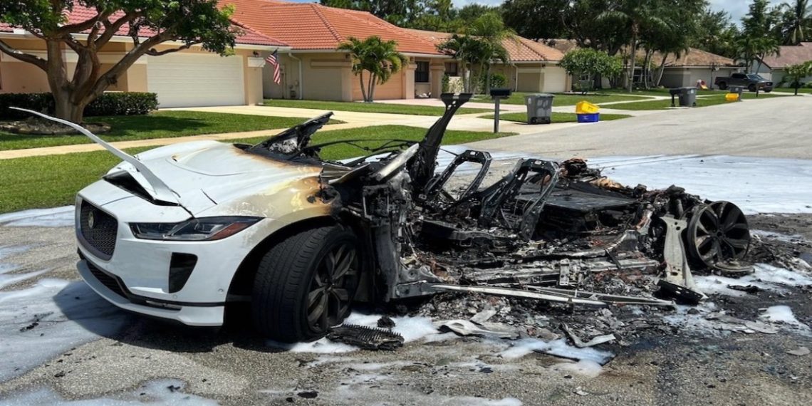 Jaguar i-Pace Fire Florida