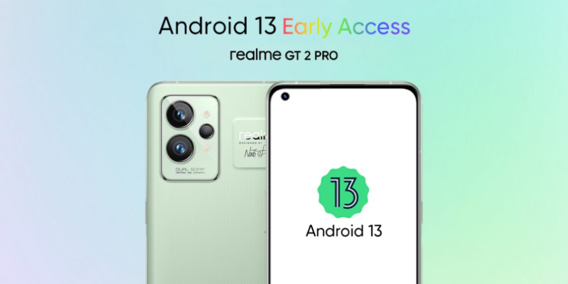 Realme GT 2 Pro Android 13 Public Beta Program