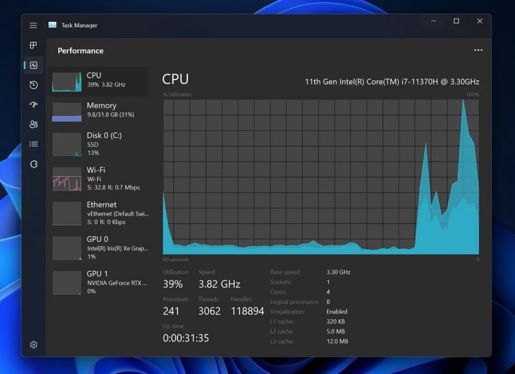 Windows 11 New Task Manager