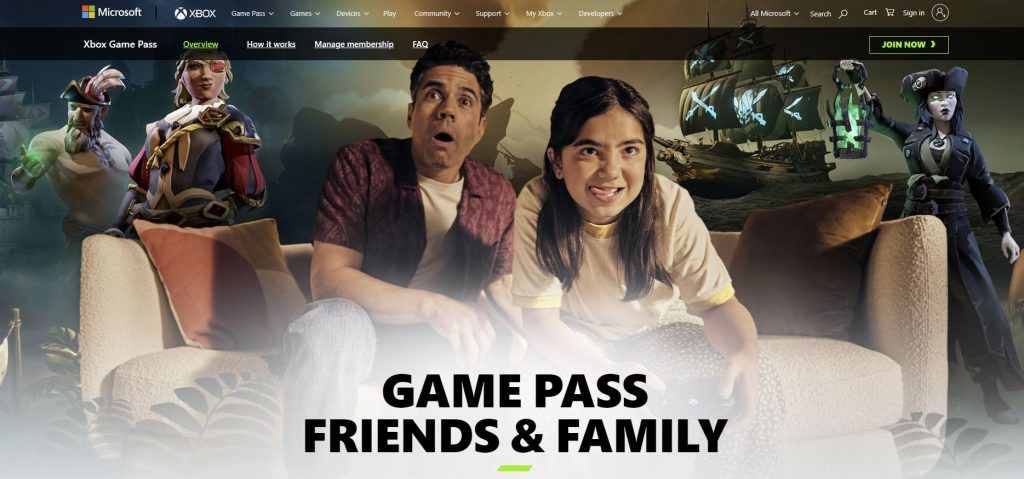 Microsoft Game Pass