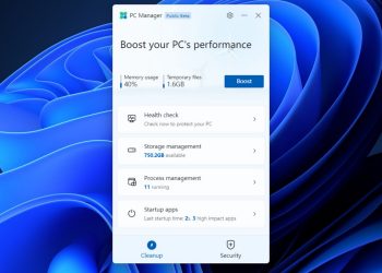 Microsoft PC Manager