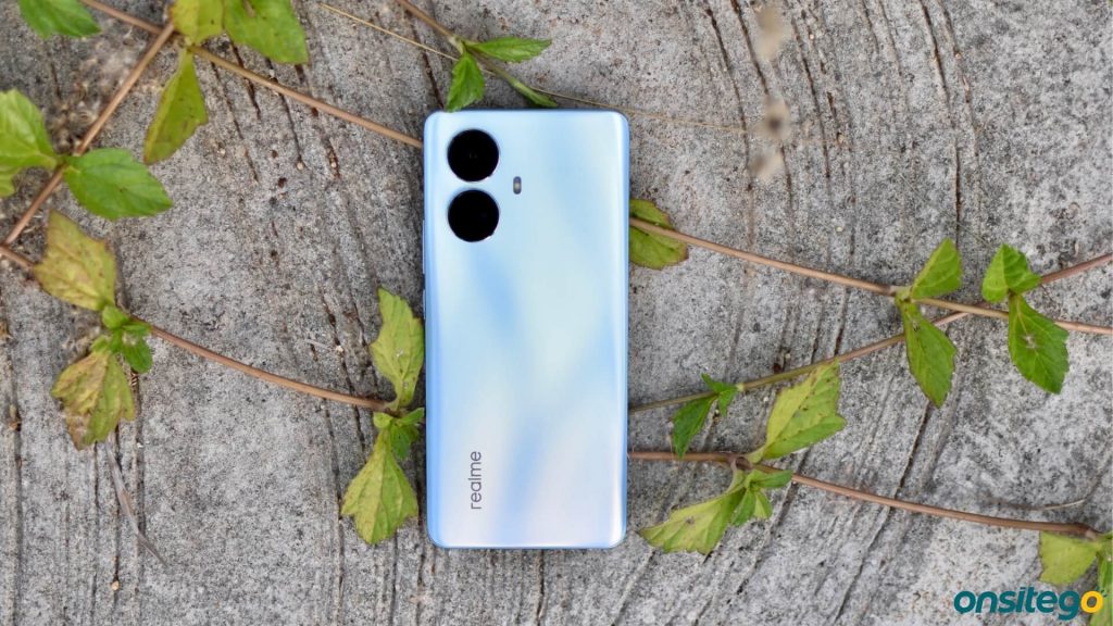 Realme 10 Pro+ 5G Rear Design Nebula Blue